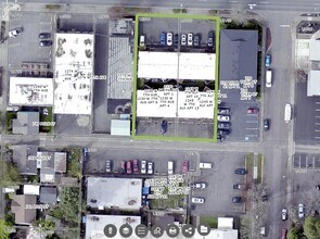 1230 W 7th Ave, Eugene, OR - AERIAL  map view