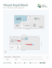 815 17th Ave SW, Calgary, AB for lease Site Plan- Image 1 of 1