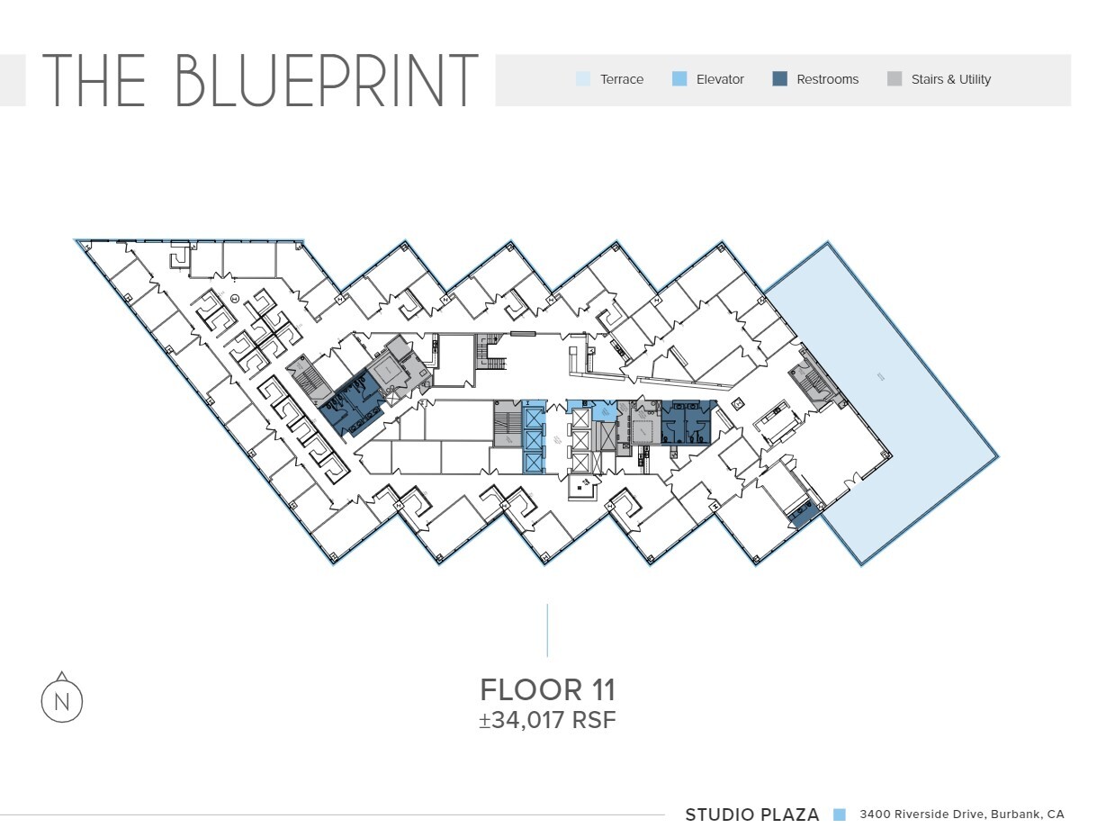 3400 W Riverside Dr, Burbank, CA for lease Floor Plan- Image 1 of 1