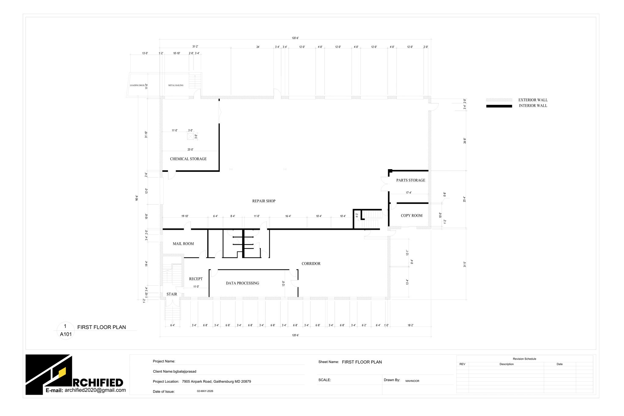 7905 Airpark Rd, Gaithersburg, MD for lease Site Plan- Image 1 of 11