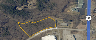 More details for 6 Cane Creek Blvd, Danville, VA - Land for Sale