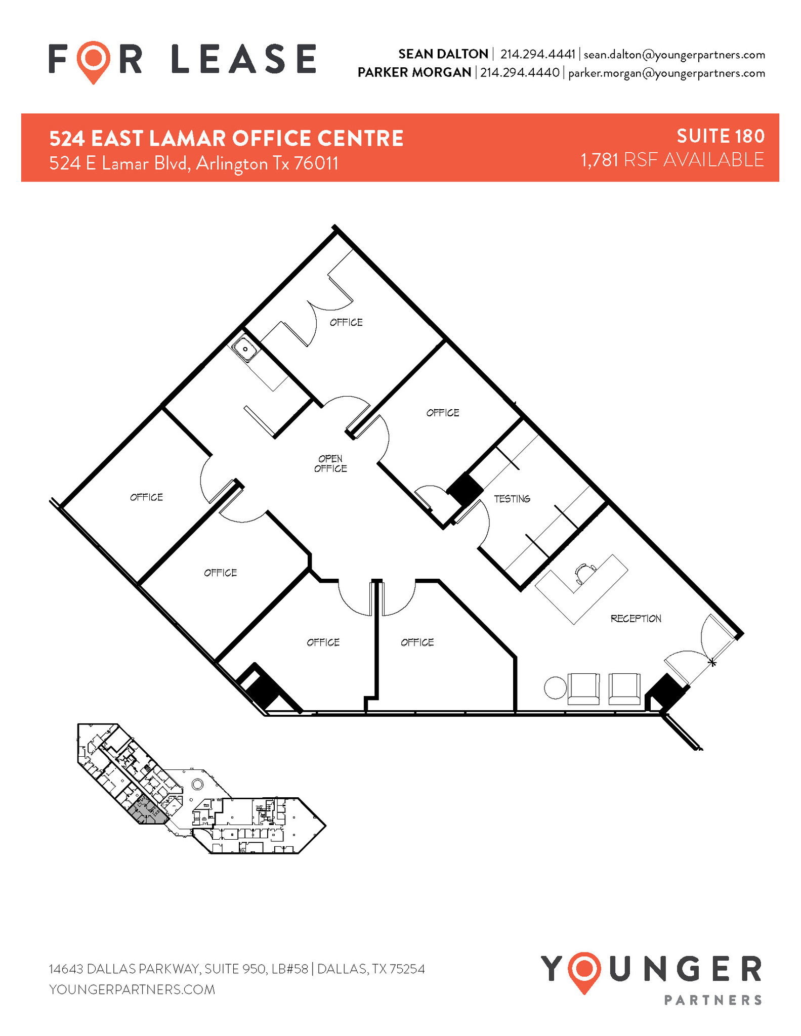 524 E Lamar Blvd, Arlington, TX for lease Floor Plan- Image 1 of 1