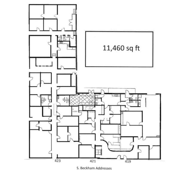 415 Beckham Ave, Tyler, TX for sale Floor Plan- Image 1 of 27