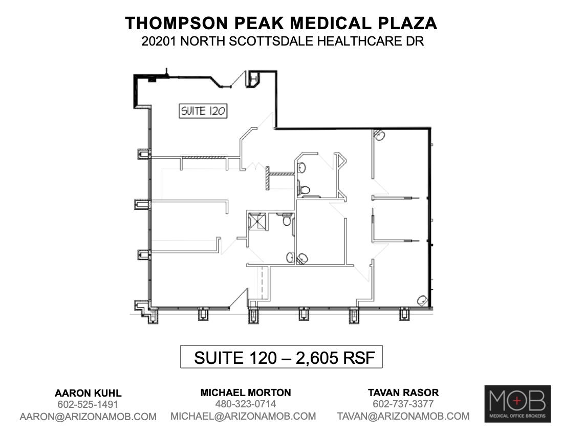 20201 N Scottsdale Healthcare Dr, Scottsdale, AZ for lease Floor Plan- Image 1 of 1