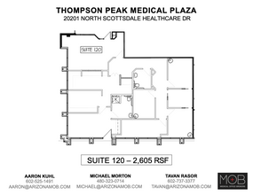 20201 N Scottsdale Healthcare Dr, Scottsdale, AZ for lease Floor Plan- Image 1 of 1