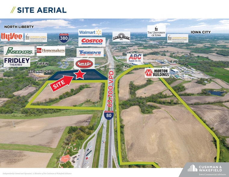 Ireland Ave, Tiffin, IA for sale - Building Photo - Image 2 of 3