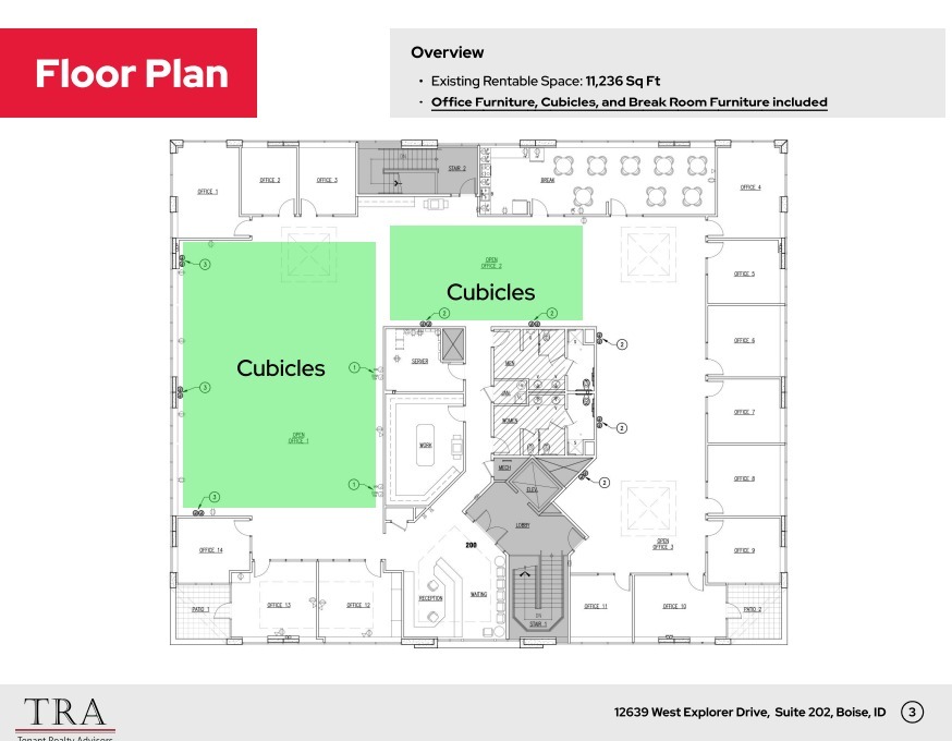 12639 W Explorer Dr, Boise, ID for lease Floor Plan- Image 1 of 1