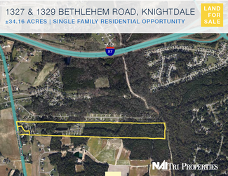 More details for 1327-1329 Bethlehem Rd, Knightdale, NC - Land for Sale