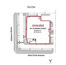 451 Alabama St, Redlands, CA for lease Floor Plan- Image 2 of 2