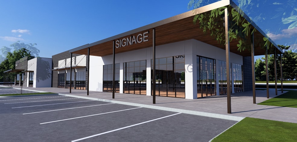 1000 Kohlers Crossing, Kyle, TX for lease - Building Photo - Image 2 of 3