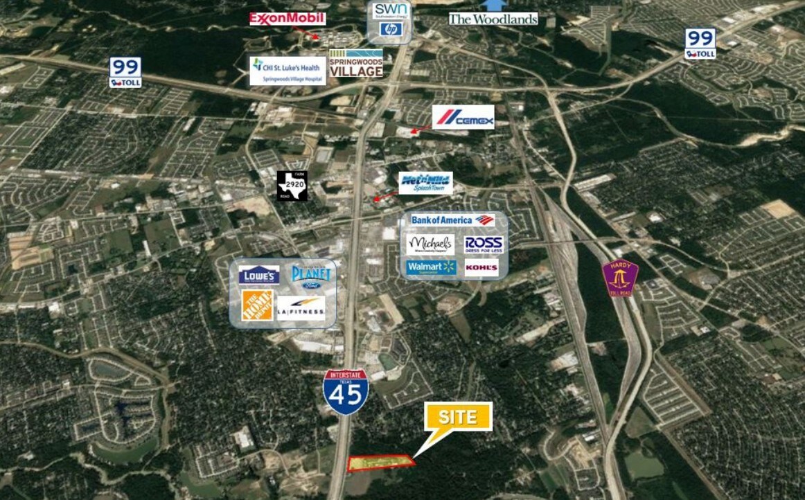 18750 Interstate 45, Spring, TX for sale Aerial- Image 1 of 1