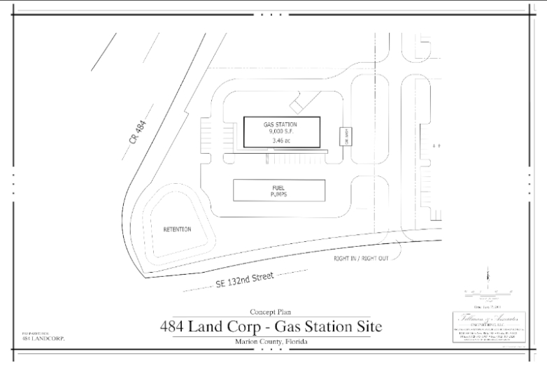 SE County Hwy 484, Belleview, FL for sale - Site Plan - Image 3 of 4