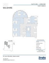 2001 Wilshire Blvd, Santa Monica, CA for lease Floor Plan- Image 1 of 1