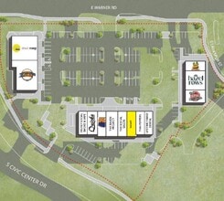 211 E Warner Rd, Gilbert, AZ for lease Site Plan- Image 1 of 1