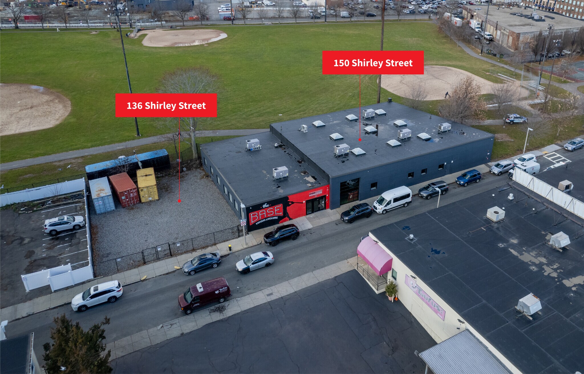 136-150 Shirley St, Roxbury, MA for sale Aerial- Image 1 of 1