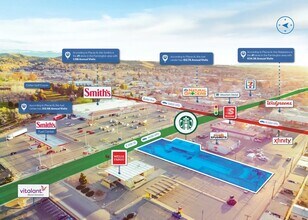 505 E 20th St, Farmington, NM - AERIAL  map view - Image1