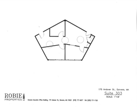 175 Andover St, Danvers, MA for lease Floor Plan- Image 1 of 1