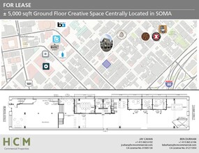 1245-1263 Howard St, San Francisco, CA for lease Floor Plan- Image 1 of 4