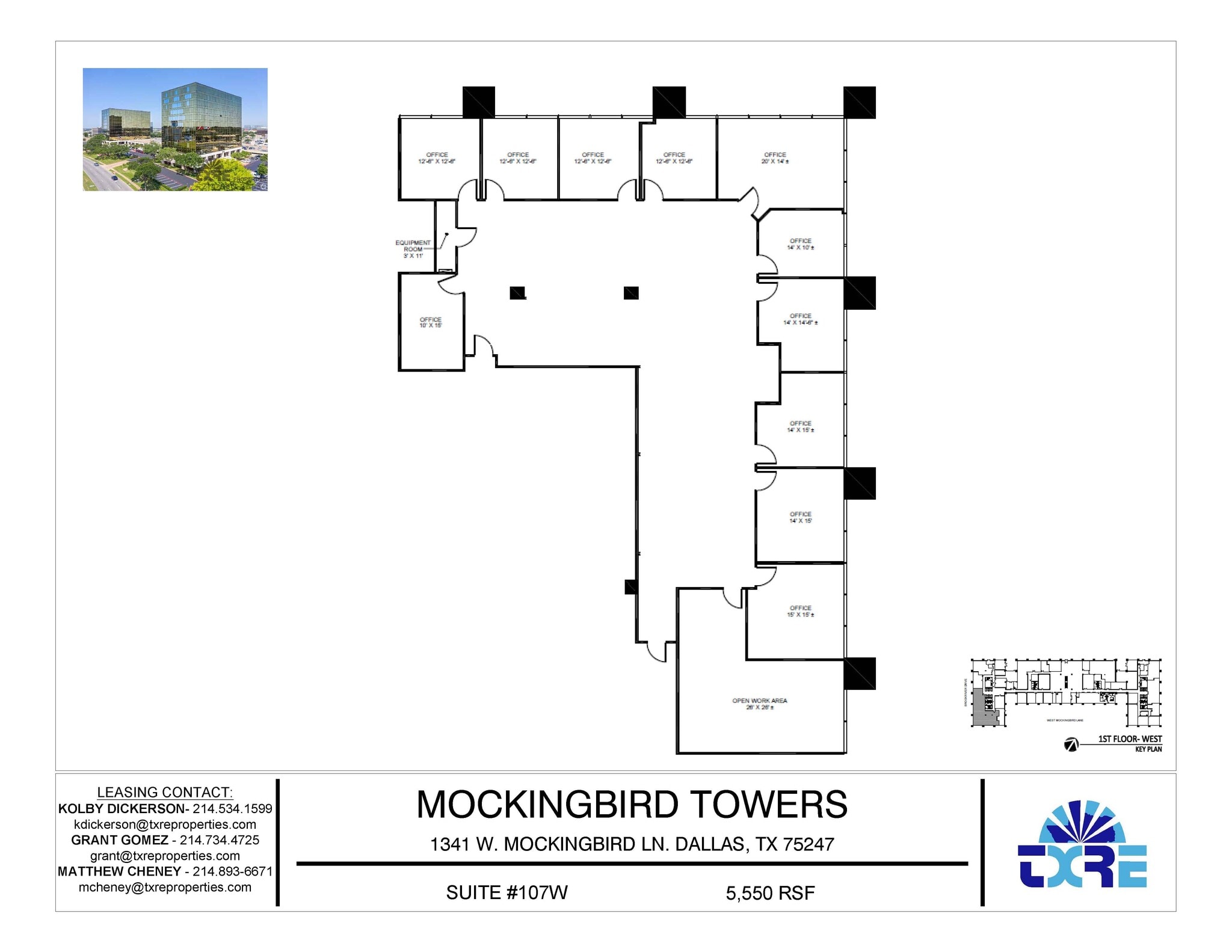 1341 W Mockingbird Ln, Dallas, TX for lease Floor Plan- Image 1 of 1