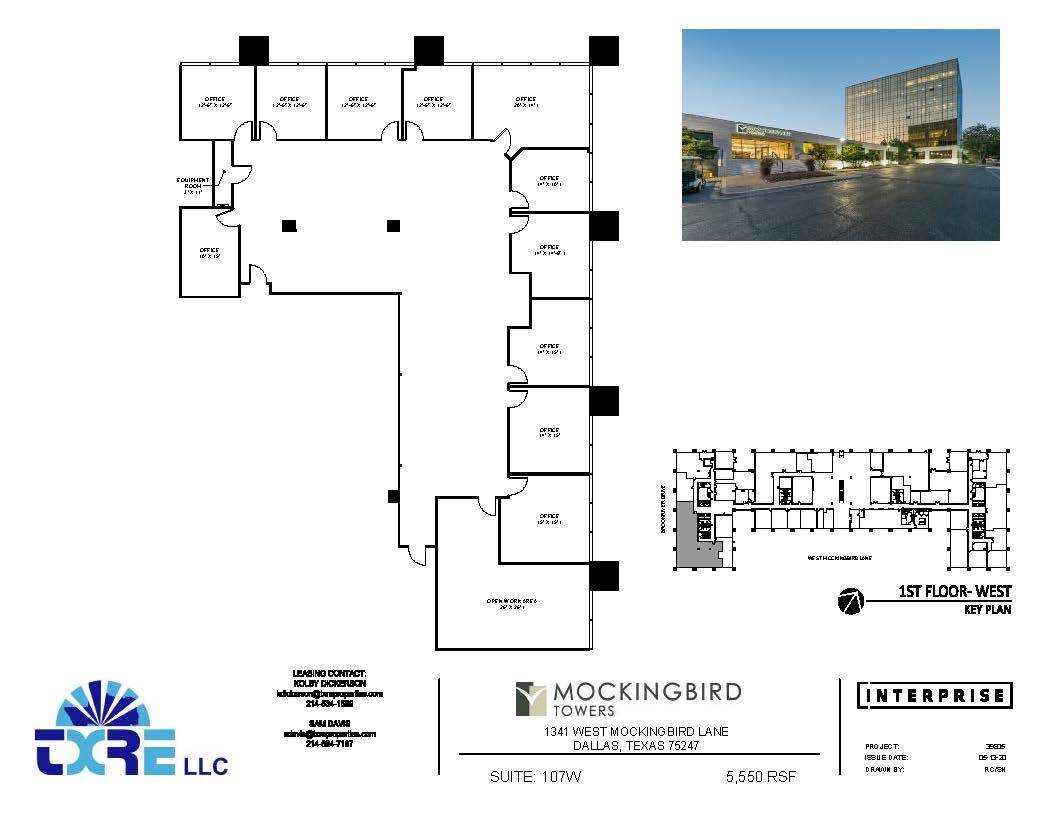 1341 W Mockingbird Ln, Dallas, TX for lease Floor Plan- Image 1 of 1