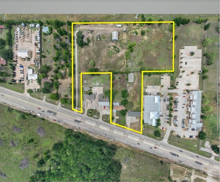 6.63 AC, U.S. HWY 380, Cross Roads, TX for sale - Aerial - Image 2 of 4