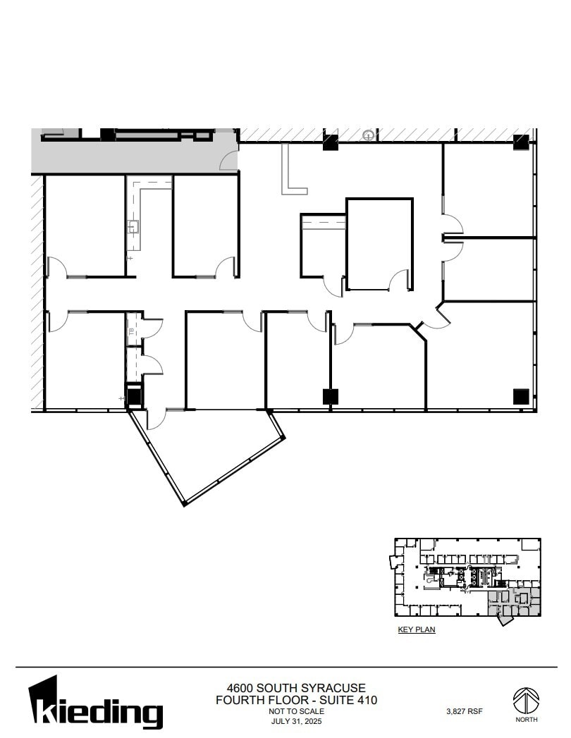 4600 S Syracuse St, Denver, CO for lease Floor Plan- Image 1 of 1