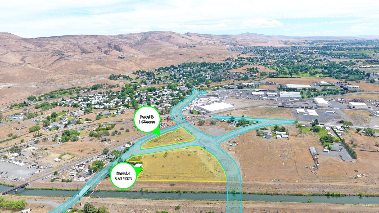 Hartford Butterfield Rd, Yakima, WA 98901 M1 Zoned Lots