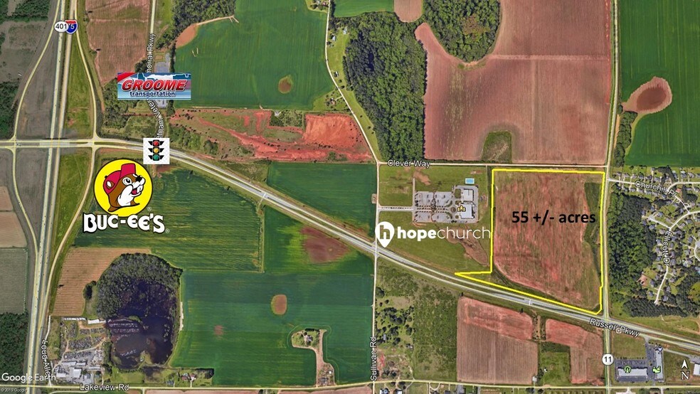 Russell Pky & Highway 41, Warner Robins, GA 31095