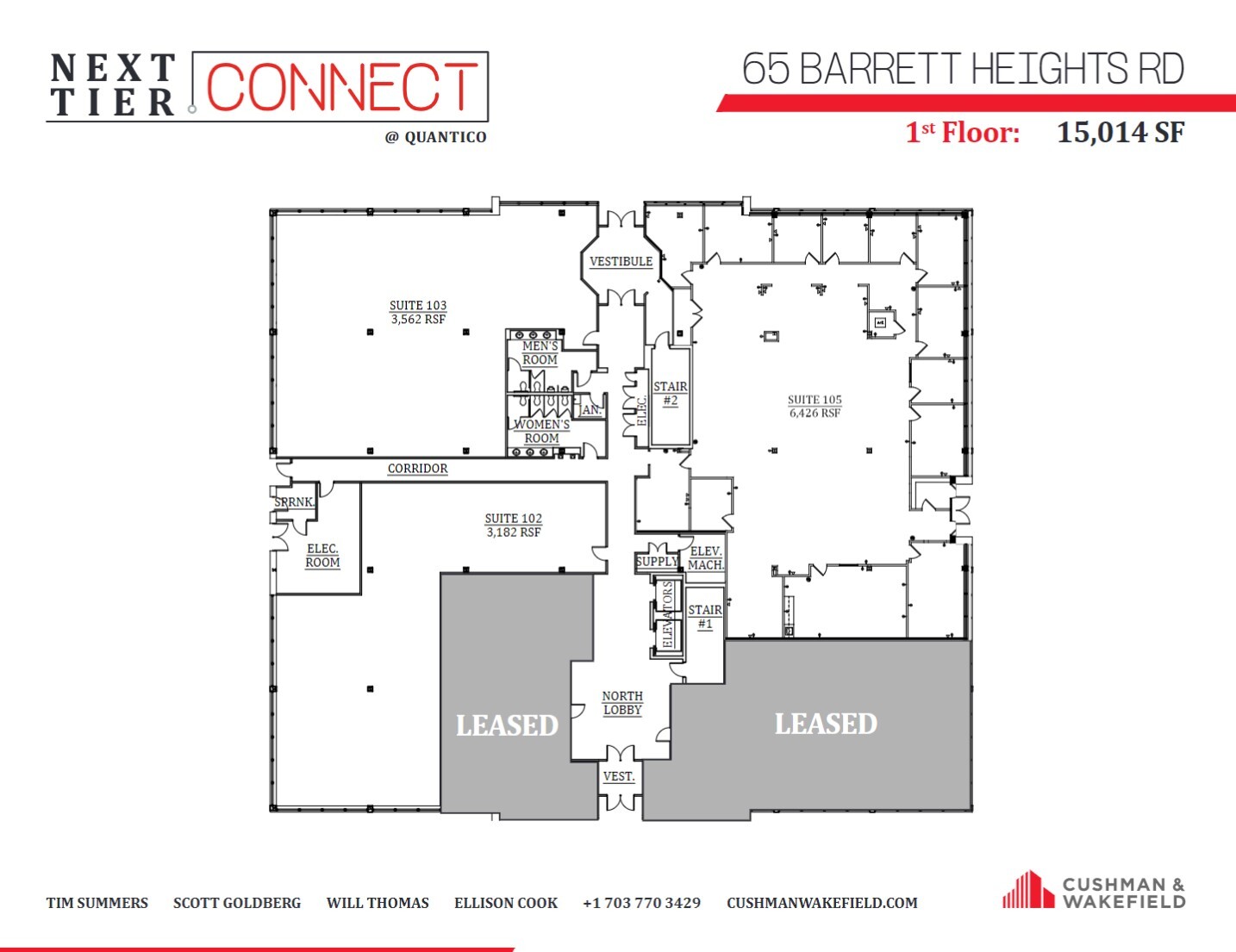 65 Barrett Heights Rd, Stafford, VA for lease Floor Plan- Image 1 of 1