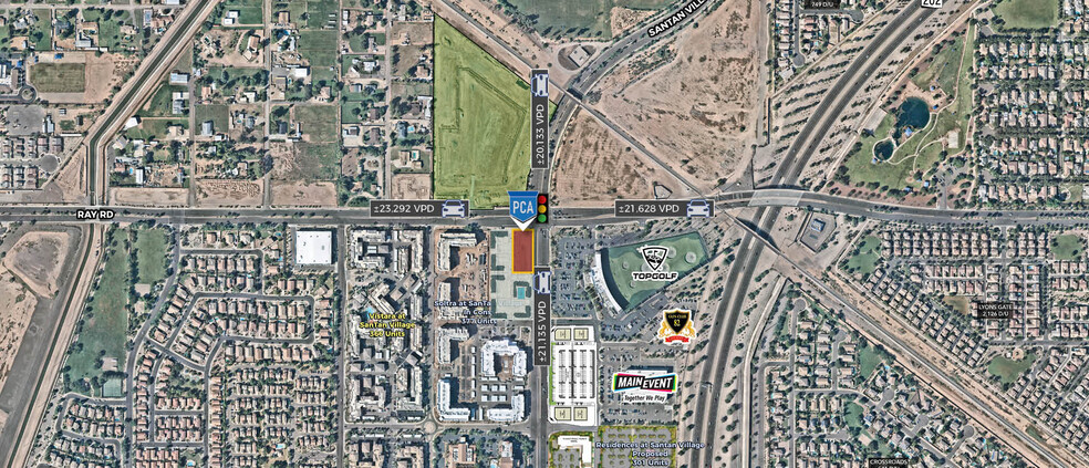 SWC Santan Village Pkwy & Ray Rd, Gilbert, AZ for lease - Building Photo - Image 2 of 2