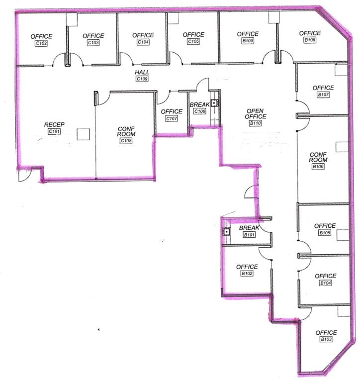 3030 N Central Ave, Phoenix, AZ for lease Interior Photo- Image 1 of 1