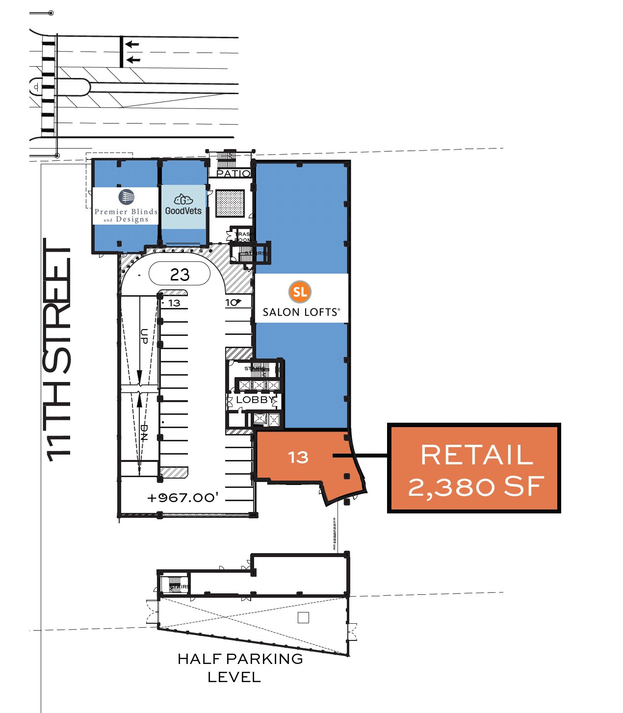 1042 Northside Dr NW, Atlanta, GA for lease Aerial- Image 1 of 2