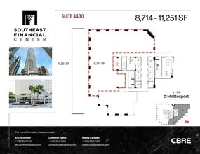 200 S Biscayne Blvd, Miami, FL for lease Site Plan- Image 2 of 11