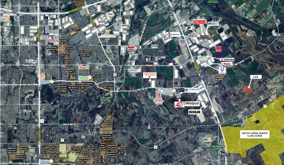 1 Mars Rd, Wilmer, TX for sale - Aerial - Image 3 of 3