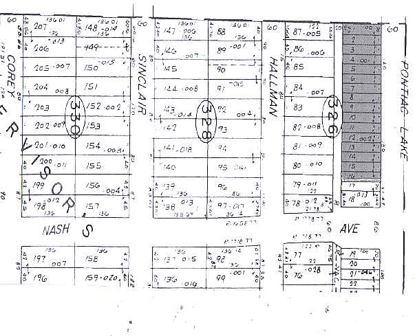 2709-2715 Pontiac Lake Rd, Waterford, MI for lease - Plat Map - Image 2 of 19