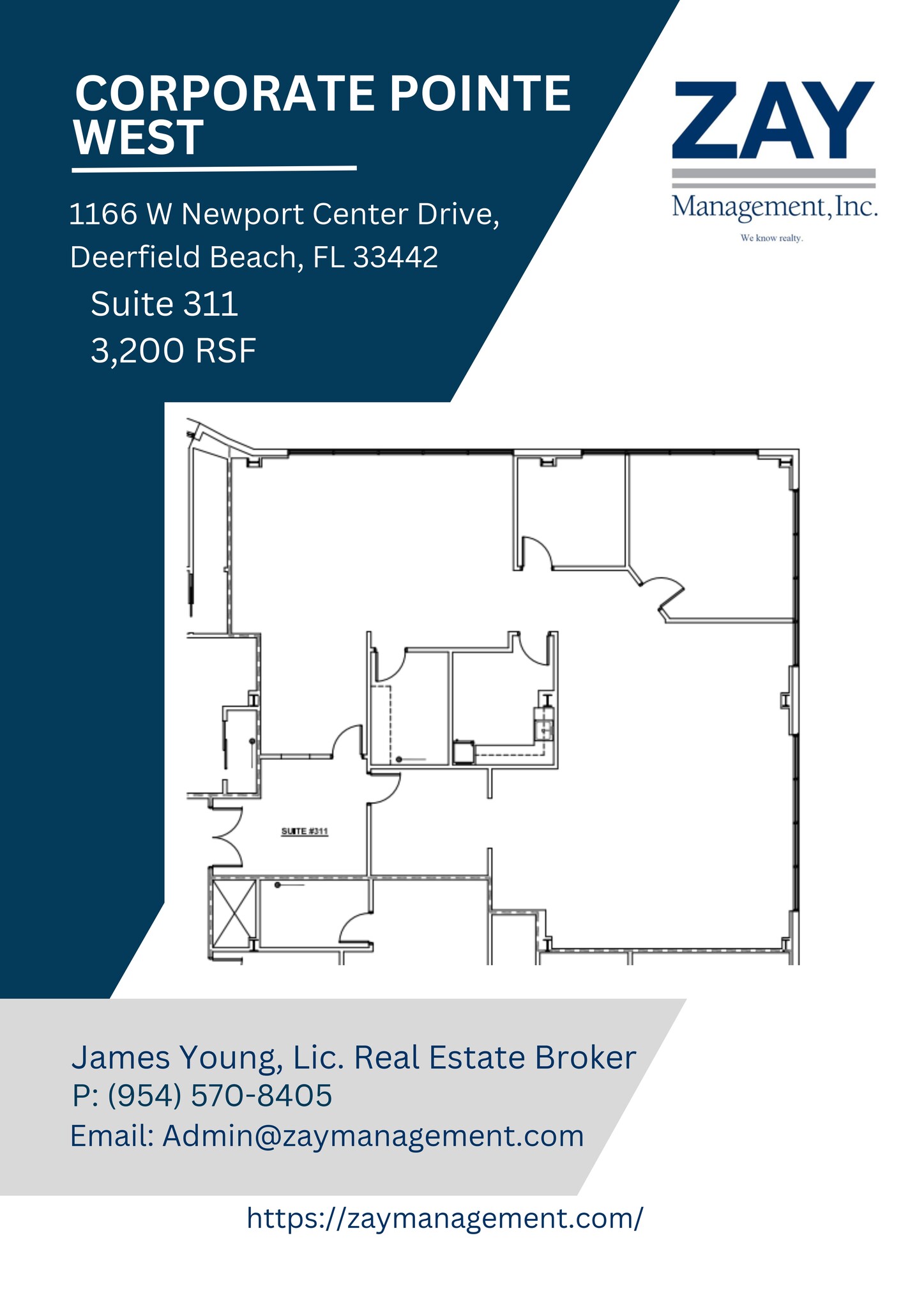 1166 W Newport Center Dr, Deerfield Beach, FL for lease Site Plan- Image 1 of 2