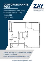 1166 W Newport Center Dr, Deerfield Beach, FL for lease Site Plan- Image 1 of 2