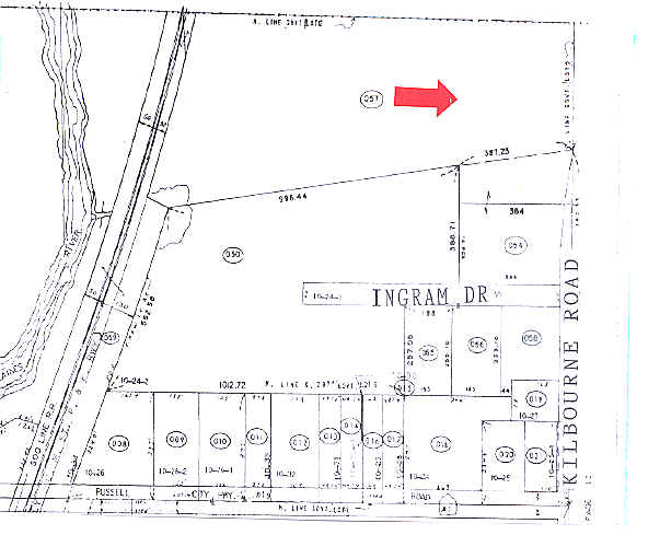 43410 N Kilbourne Rd, Russell, IL for lease - Plat Map - Image 2 of 4