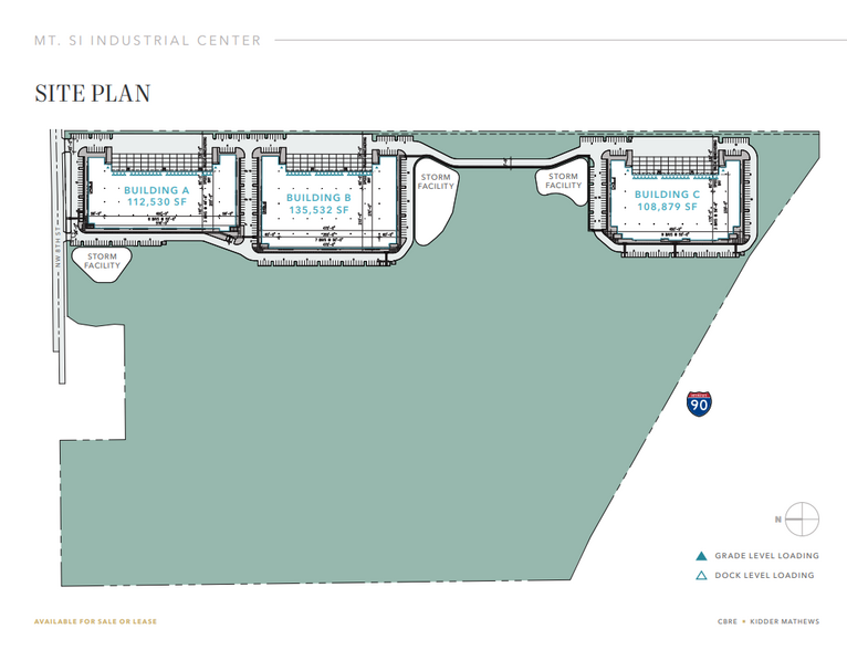 Mt. Si Industrial Center portfolio of 2 properties for sale on LoopNet.com - Site Plan - Image 2 of 2