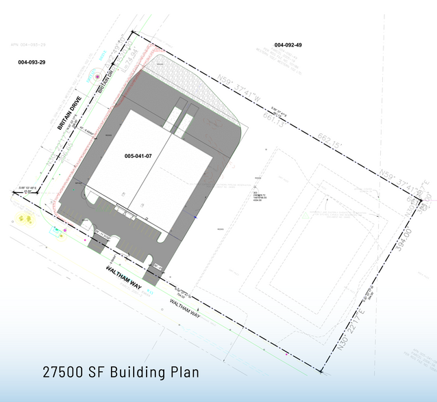 2729 Waltham Way, Mccarran, NV for lease - Site Plan - Image 2 of 6