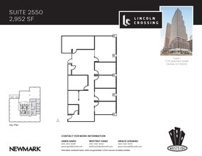 1775 Sherman St, Denver, CO for lease Floor Plan- Image 1 of 1