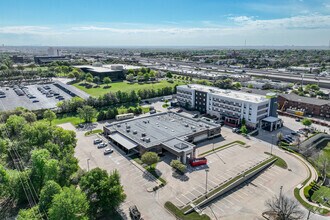 1924 Forest Ridge Dr, Bedford, TX - AERIAL map view