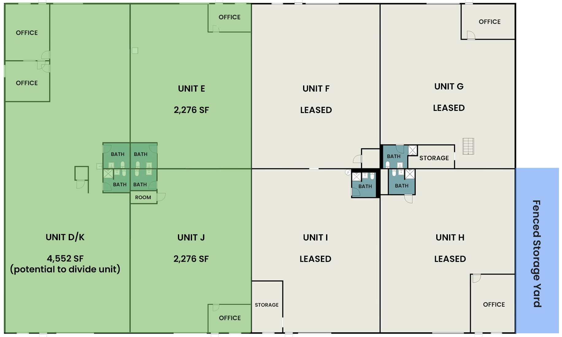 913 E 75th Ave, Denver, CO for lease Floor Plan- Image 1 of 1