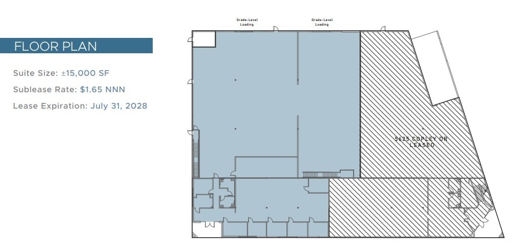 5625-5629 Copley Dr, San Diego, CA for lease Floor Plan- Image 1 of 1