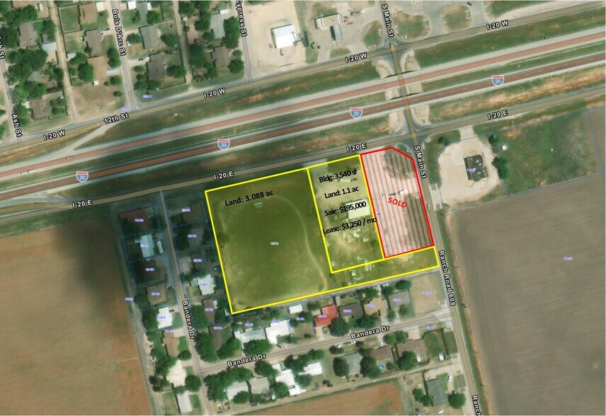 801 S Frontage Rd, Roscoe, TX 79545 Land for Sale