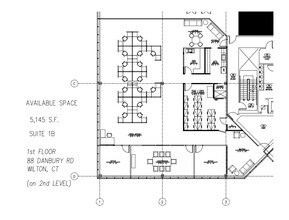 88 Danbury Rd, Wilton, CT for lease Floor Plan- Image 1 of 1