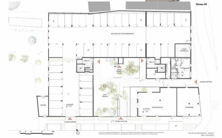 Retail in Louviers for sale - Floor Plan - Image 2 of 4