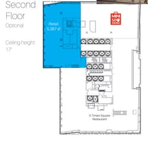 5 Times Sq, New York, NY for lease Floor Plan- Image 1 of 1