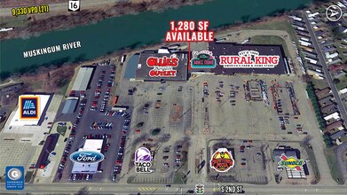 779 S 2nd St, Coshocton, OH - AERIAL map view - Image1