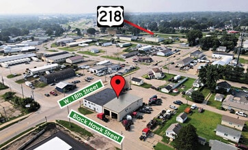 170 W 18th St, Waterloo, IA - AERIAL  map view - Image1